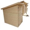 Zateplený dřevěný kurník pro 10 - 12 kusů nosnic se snáškovým budníkem a přístavkem