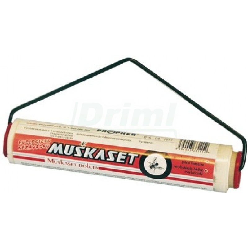 Mucholapka MUSKASET se závěsem 0,3x 5 m, plocha 1,5 m?