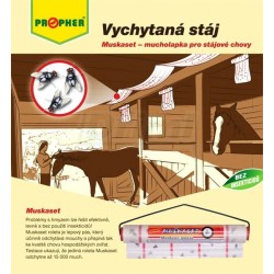 Mucholapka MUSKASET se závěsem 0,3x 5 m, plocha 1,5 m?