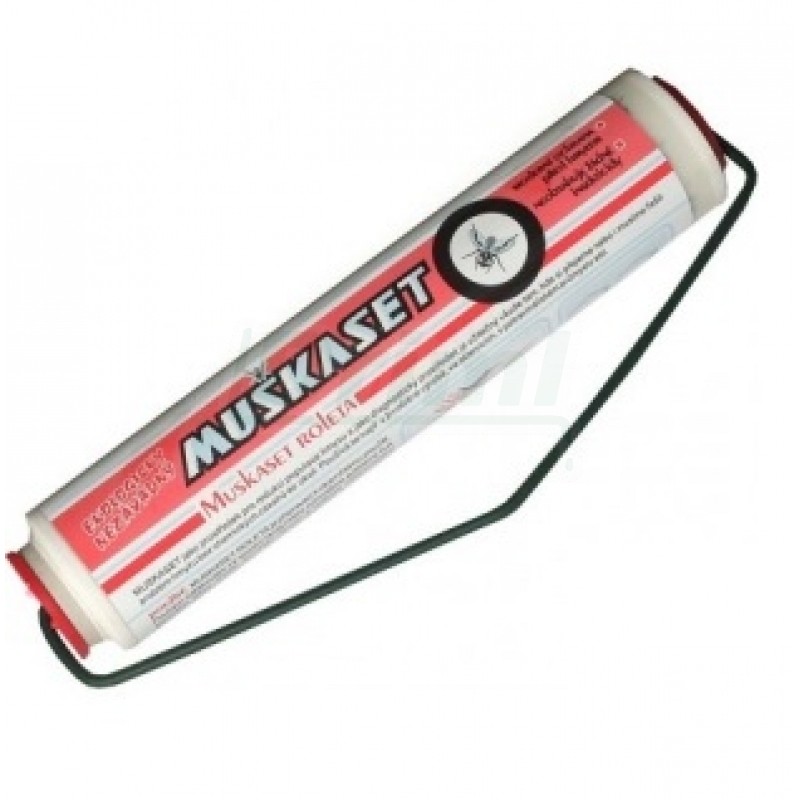 Mucholapka MUSKASET se závěsem 0,2x 5 m, plocha 1 m?