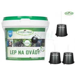Lep na ovády STICKY-TRAP 1,5Lt + 3 kbelíky