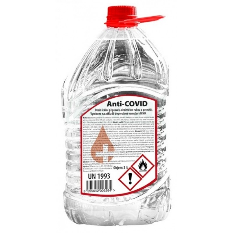Anti-COVID dezinfekce 3 litry