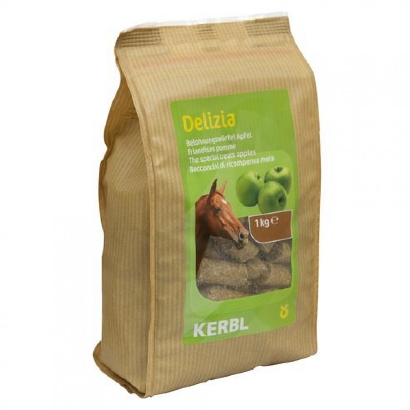 Pochoutka pro koně  ,Jablko  1 kg, Delizia