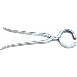 Aplikační kleště nerezové, pro nylonové nosní kruhy