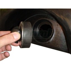 Napájecí žlab s ventilem, oválný  800 litrů