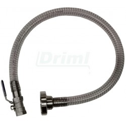 Souprava DN 50 pro stáčení mléka z velkých tanků do konví s 1m hadice