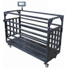 Mobilní váha pro ovce, kozy prasata 150 kg/100g, 60 x 150 x 110 cm , ocel/lak