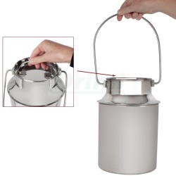 Konvice na mléko nerez 8,7 l