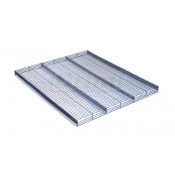 Rošt drátěný, žárově zinkovaný, mezery mezi dráty 11 mm, Rozměry 900 x 780 x 45 mm, vysoká kvalita