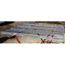 Rošt drátěný, žárově zinkovaný, mezery mezi dráty 11 mm, Rozměry 900 x 780 x 45 mm, vysoká kvalita