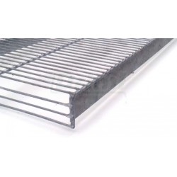 Rošt drátěný, žárově zinkovaný, mezery mezi dráty 11 mm, Rozměry 900 x 780 x 45 mm, vysoká kvalita