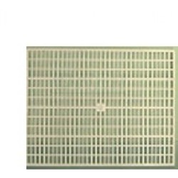 Rošt z umělé hmoty - polypropylénu,  rozměry 90 x 70 x 5 cm, velmi odolný