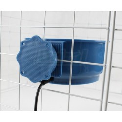 Vyhřívaná miska 600 ml,10W, napájení 5 - 9 V, s upínačem na pletivo