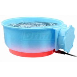 Vyhřívaná miska 600 ml,10W, napájení 5 - 9 V, s upínačem na pletivo