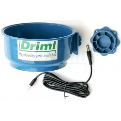 Vyhřívaná miska 600 ml,10W, napájení 5 - 9 V, s upínačem na pletivo