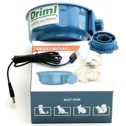 Vyhřívaná miska 600 ml,10W, napájení 5 - 9 V, s upínačem na pletivo