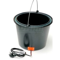 Kbelíková vyhřívaná napáječka 12 litrů, 230V/50Hz, 32W, odnosná