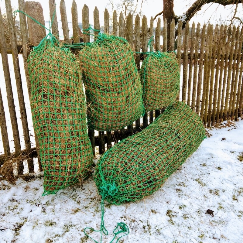 Síť na seno 80x80 cm zelená