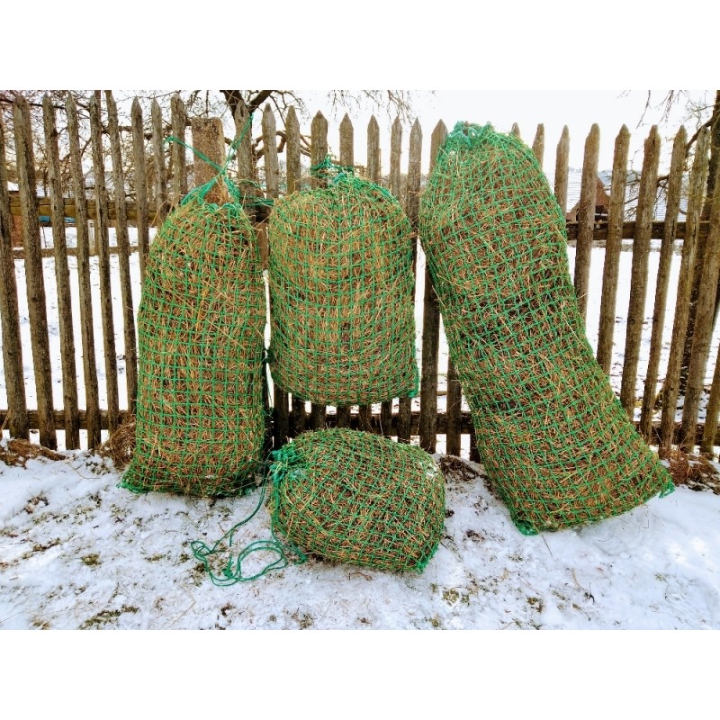 Síť na seno 80x200 cm zelená