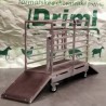 Mobilní víceúčelová plošinová/klecová hliníková váha pro ovce, kozy, prasata atd  150 kg/100g, 60 x 150 x 110 cm , ocel/lak