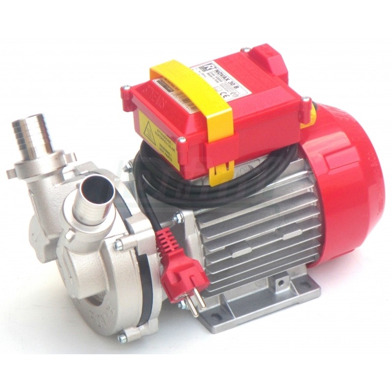 Potravinářské nerezové čerpadlo NOVAX 25 B, 40l/min, 650W, 230V, do 95°C