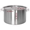 Nerezový hrnec 40 l s poklicí
