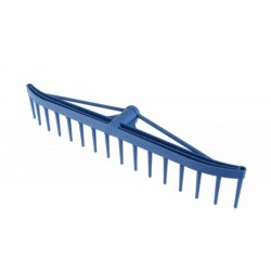 Hrábě na seno, trávu, listí, 16 zubů plastové