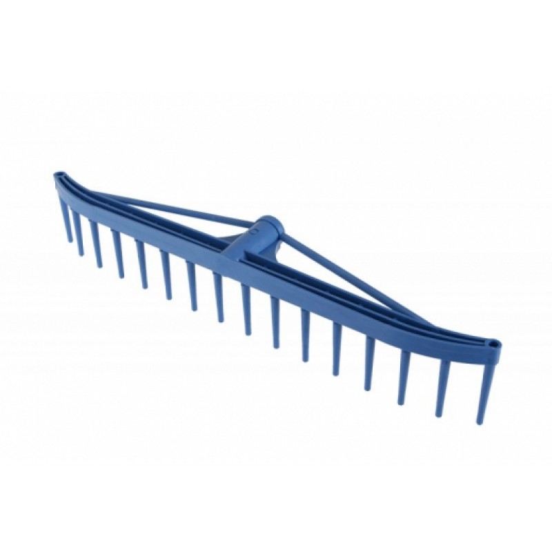 Hrábě na seno, trávu, listí, 16 zubů plastové