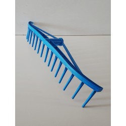 Hrábě na seno, trávu, listí, 16 zubů plastové