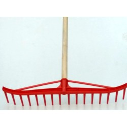 Hrábě na seno plastové s násadou 16 zubů, délka 160 cm