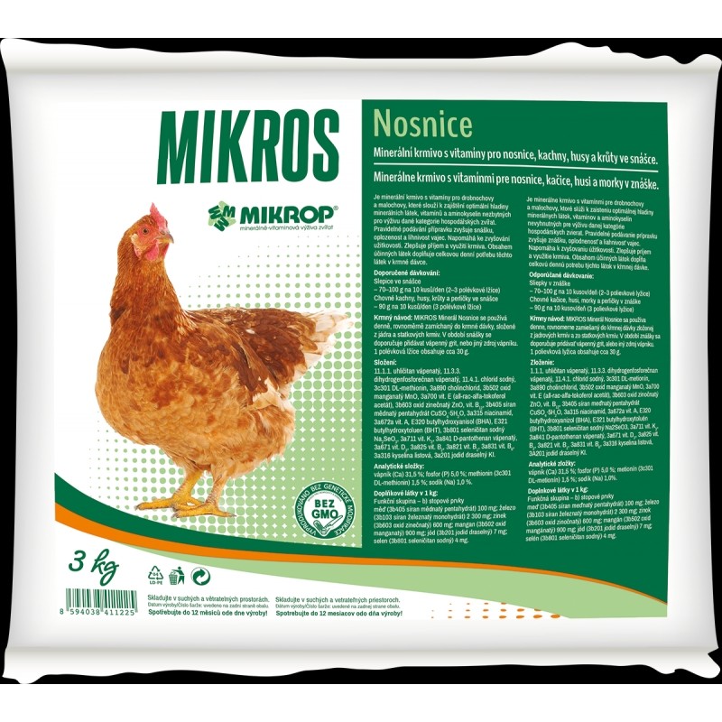 Mikros Nosnice 3 kg