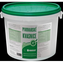 Pivovarské kvasnice 5 kg granulované