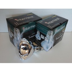 Infražárovka INTERHEAT čirá 250W, bal. 2ks odol. tvrzené sklo