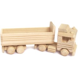 Kamion s otevřenou korbou