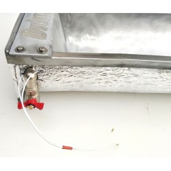 Vyhřívaná žlabová napáječka 12 l, 24V, 95W, ovce, skot, koně