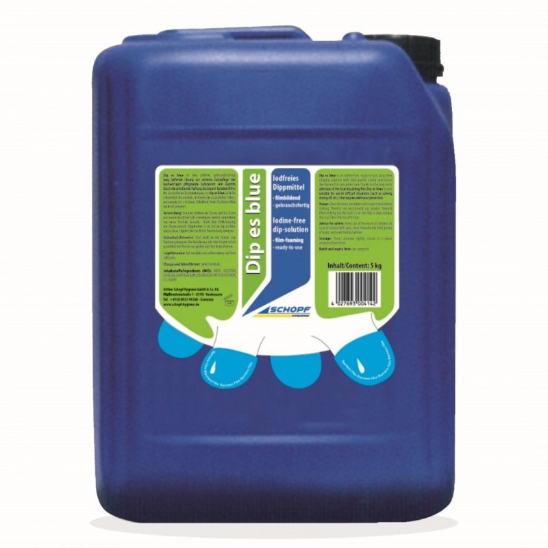 Dip es blue mint 5 kg - po dojení