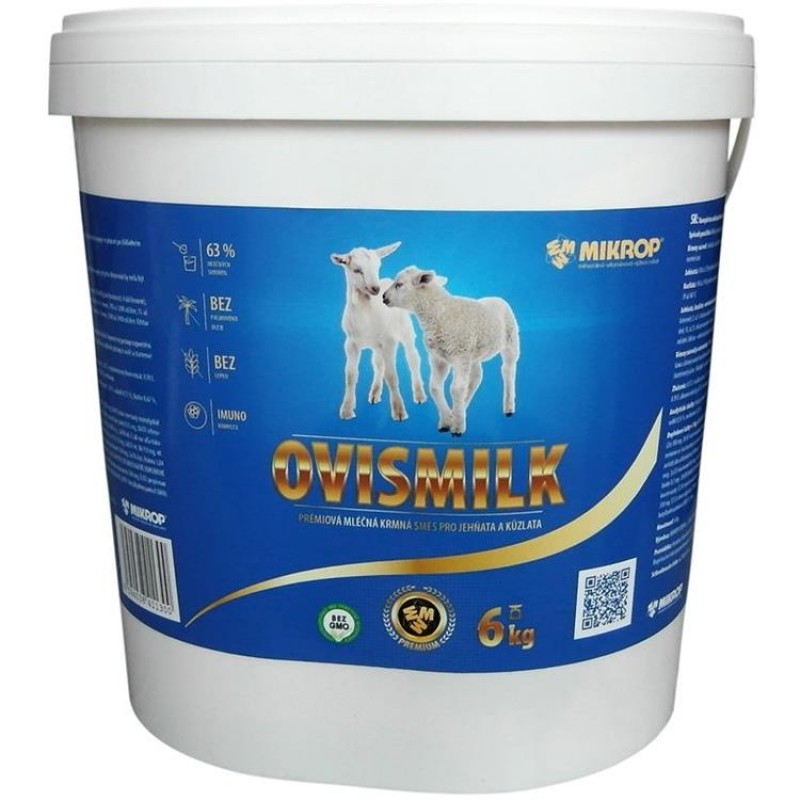 OVISMILK 6 kg - prémiová mléčná krmná směs