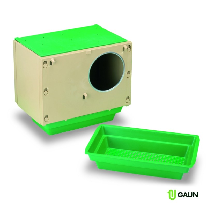 Plastové kotiště pro králíky