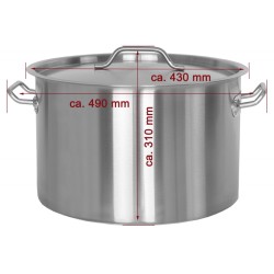 Nerezový hrnec 30 l
