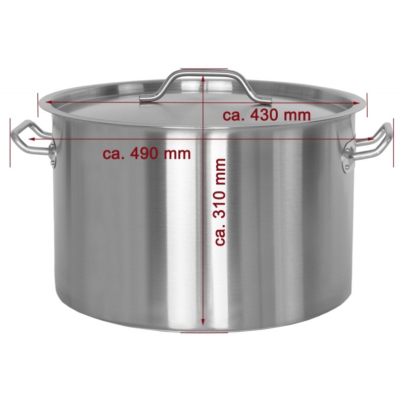 Nerezový hrnec 30 l