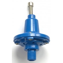 Regulátor podtlaku membránový se závitem 3/8 modrý polyopropylen