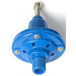 Regulátor podtlaku membránový se závitem 3/8 modrý polyopropylen