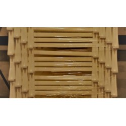 Plastová stohovatelná police 760 x 580 x 150 mm pro ukládání sýrů, masa ...