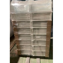 Plastová stohovatelná police 760 x 580 x 150 mm pro ukládání sýrů, masa ...