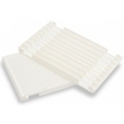 Perforované PP police - modul 250 x 400 mm, výška 30mm