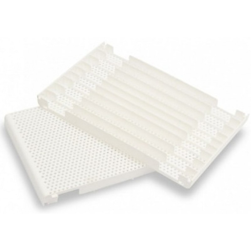 Perforované PP police - modul 250 x 400 mm, výška 30mm