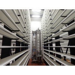 Perforované PP police - modul 250 x 400 mm, výška 30mm