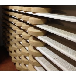 Jednostranný zrací regál na sýry 8 polic 40 x 110 x 190 cm