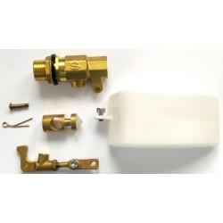 Plovákový ventil 1/2, mosaz