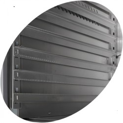 TEFCOLD BK 850 Celonerezová chladicí skříň užitný objem 737 l, plné dveře